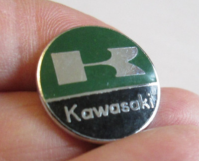 Kawasaki - Vintage Emaille Abzeichen aus den 70er oder 80er Jahren (45)