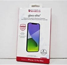 ZAGG Invisible Shield Glass Elite+ Screen Protector for iPhone 12 Pro Max New!