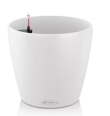 Lechuza Pflanzgefäß Classico Color 28 weiß  Kübel