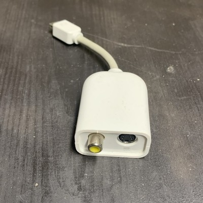 Apple Mini DVI to Video Adapter to RCA Video / S Video OUT (female) - M9319