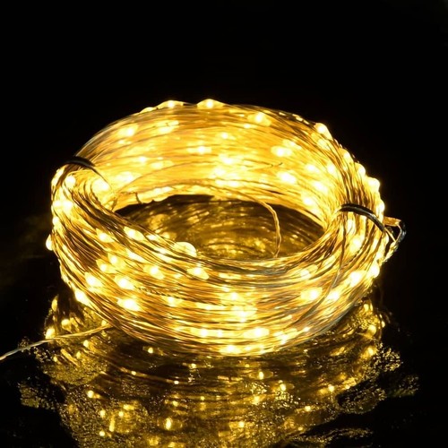 LED Lichterkette warmweiß Kupferdraht 49,2 Fuß Lichterkette - Bild 2 von 7