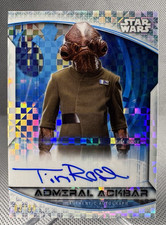 2020 Topps Star Wars Chrome Perspectives A-TR Tim Rose "Ackbar" Autograph 2020 Topps Star Wars Chrome Perspectives A-TR Tim Rose "Ackbar" Autograph