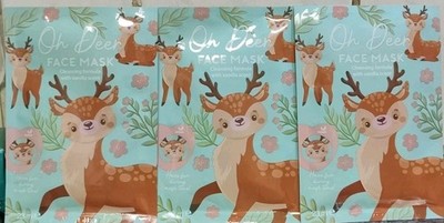 OH DEER FACE MASK CLEANSING FORMULA WITH VANILLA SCENT SET