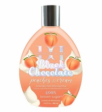 Ed Hardy Black Chocolate Peaches  Cream 400X Bronzing Tanning Lotion