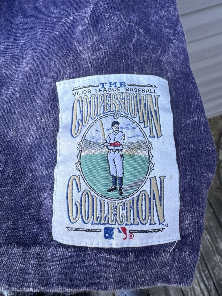 Vintage 90’s Brooklyn LA Dodgers Shirt Cooperstown Collection MLB Size XL - Image 4 of 4