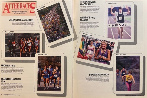 1985 Runner’s World February Bruce Dern, Mary Decker - Picture 13 of 24