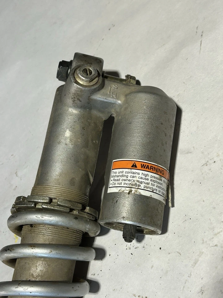 Amortiguador trasero Yamaha YFZ450 2004-2009 04-09 YFZ 450 plateado Foto 2 de 4