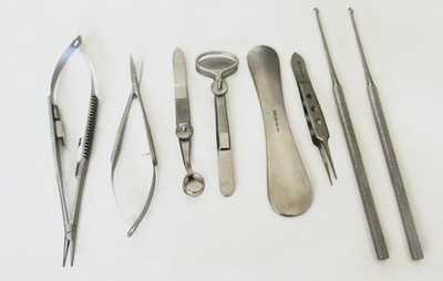 CHALAZION SURGERY SET 8 PCs Ophthalmic Surgical Instruments