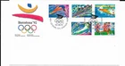 Canada 1992 Olympics Barcelona Stamps FDC set MNH