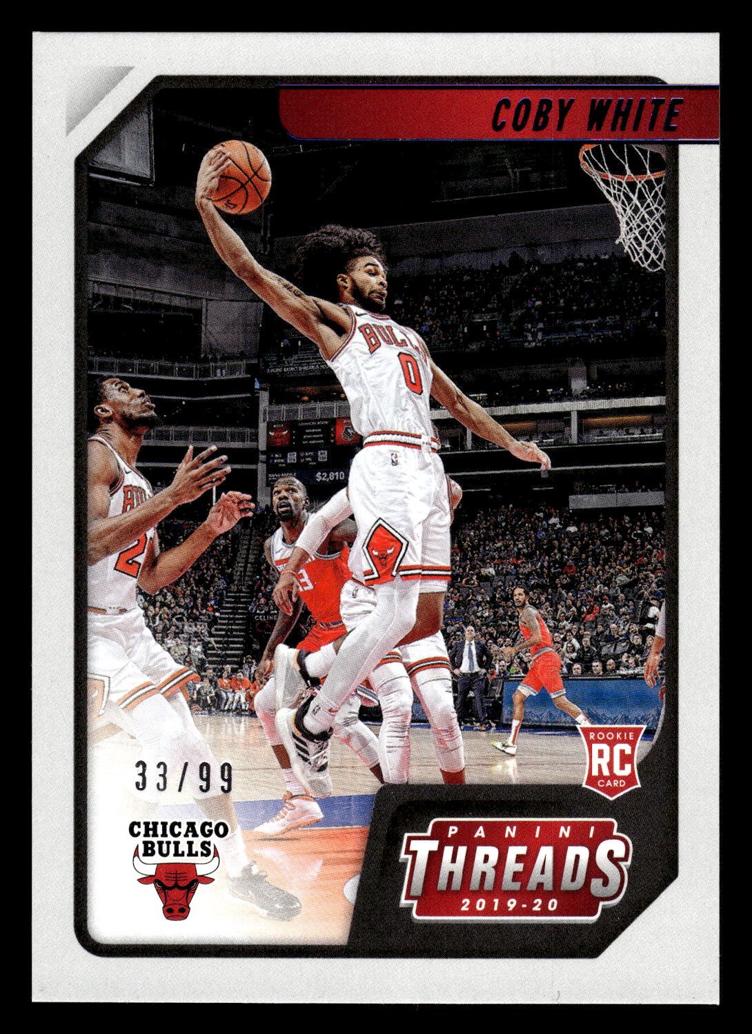 2019-20 Panini Chronicles #95 Coby White Blue #/99