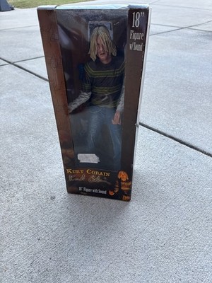 18  Neca Kurt Cobain Action Figure with Sound In Box 2007
