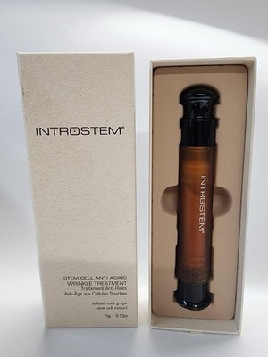 NEW Introstem Stem Cell Anti-Aging Wrinkle Treatment Syringe 15g 0.53oz Grape