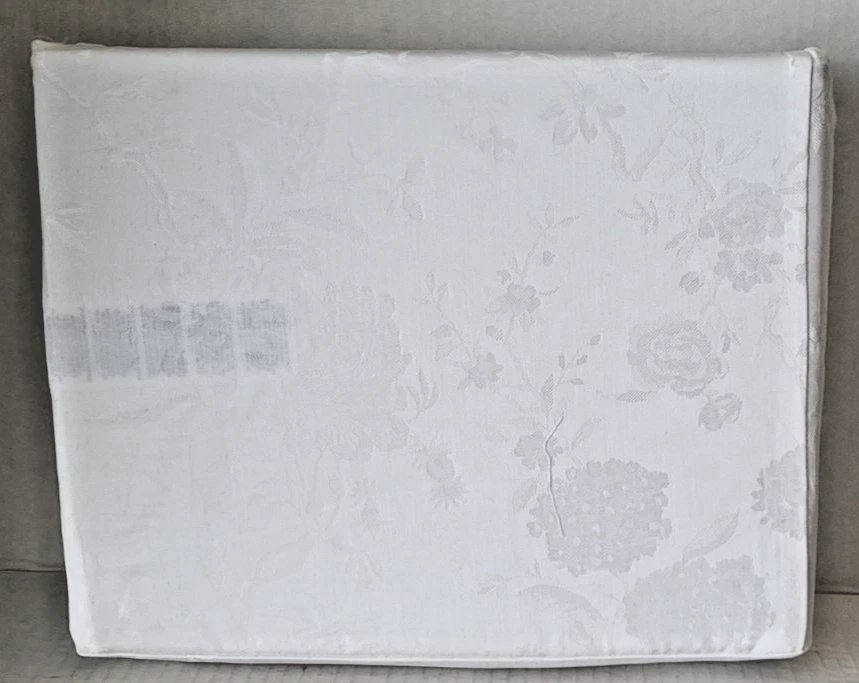 Ralph Lauren Bethany Jacquard Studio White King Extra Deep Fitted Sheet Organic - Image 3 of 4
