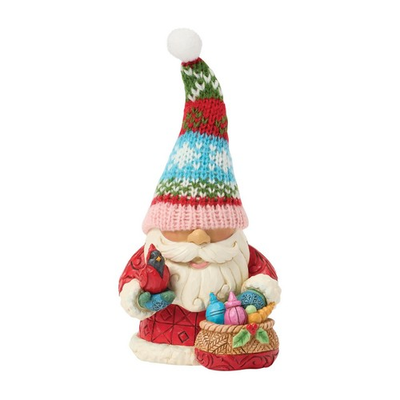 #ad Jim Shore Heartwood Creek Holiday Gnome In Knit Hat Figurine 6017285 $35.00