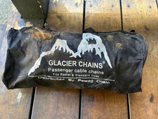 Glacier Chains 1034 Passenger Cable Tire Chains - One Pair