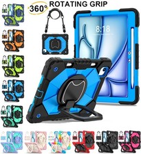 Fr iPad Air 11 13 M4 M3 M2 2026 Case Kids Heavy Duty Shockproof Stand Cover