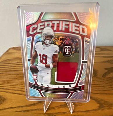 Panini 2024 Totally Certified Marvin Harrison Jr. Cardinals CB-MHJ RC Patch /149