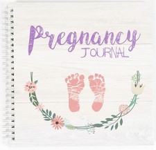 My 9 Month Journey  Pregnancy Journal Memory Book with Stickers  Baby
