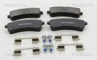 Triscan Bremsbelagsatz Scheibenbremse 8110 23089 FüR Mercedes Klasse W222 V222