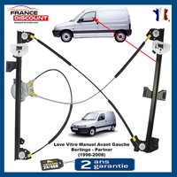 Manueller Fensterheber Mechanismus Vorne Links FüR Citroen Berlingo 1996-2008