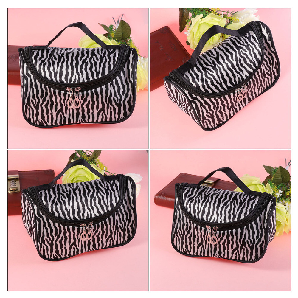 Makeup Bag Fashion Handbag Storage Pouch Organizer Woman Lady-image