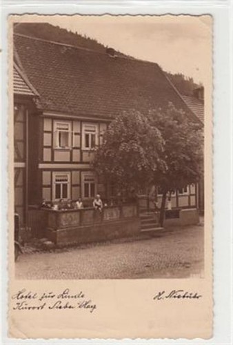 39085123 - Sieber im Harz Hotel zur Linde ungelaufen kleiner Knick oben rechts