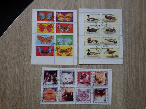 24x BLOCKS Blocks Sheets EQUATORIAL GUINEA Oblit. Used Perf & Imperf MNH ** - Picture 5 of 7