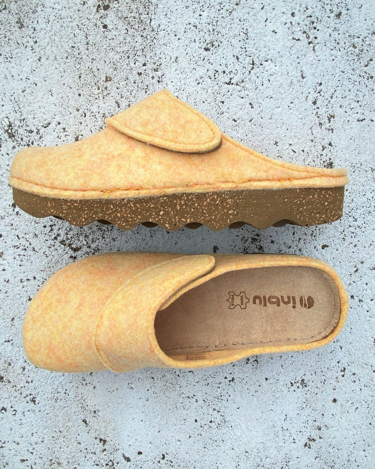 PANTOFOLA D’ORO Zoccoli donna in feltro supporto arco plantare ortopedico comode scarpe casa US 8