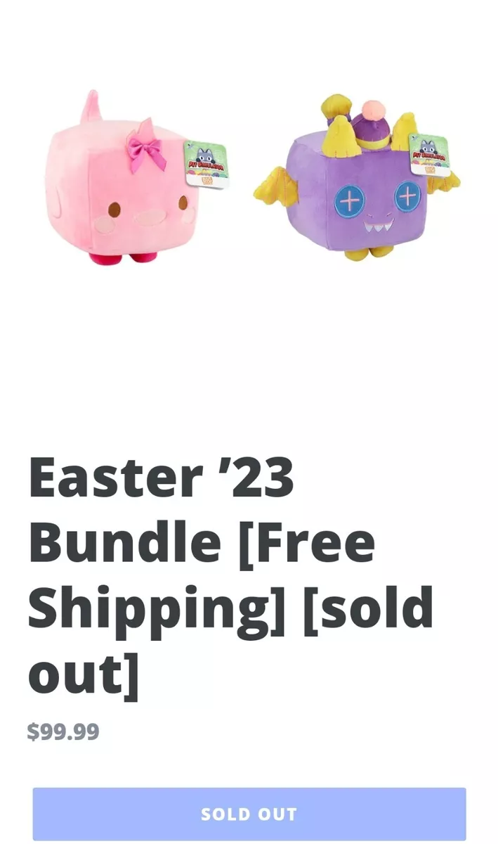 Roblox Pet Simulator X Easter 2023 Bundle Pack! WITH CODES! *IN HAND*