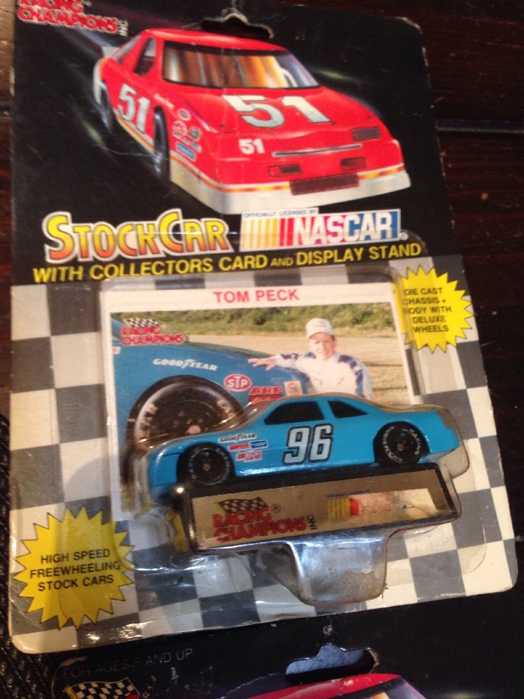 11 NASCAR Collectible Stock Cars - Cards & Display Stand | eBay