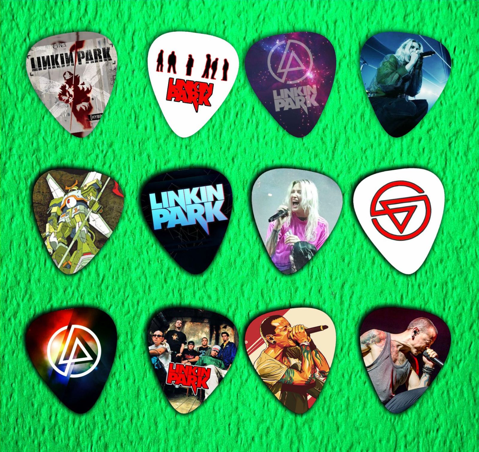 PICKS LINKIN PARK GUITAR PICK RARE 2025