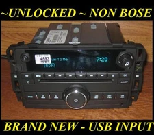 NEW Unlocked 2010-2023 Chevy Express GMC Savana CD Radio USB/Aux Input OEM