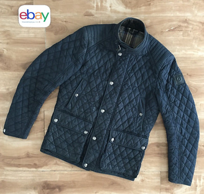 Belstaff PATHFIELD jacket, quilt, used, night blue, size M