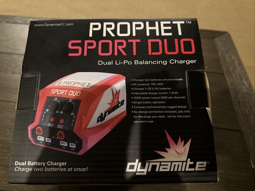 Prophet Sport Duo Li-Po Ni-MH 2X 50 Watt AC Peak Detection Balance Charger Dual - Picture 11 of 13