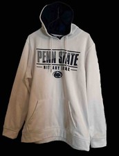 Penn Nittany Lions NCAA Men's Stadium Team Logo Print Hoodie White Size: Large 