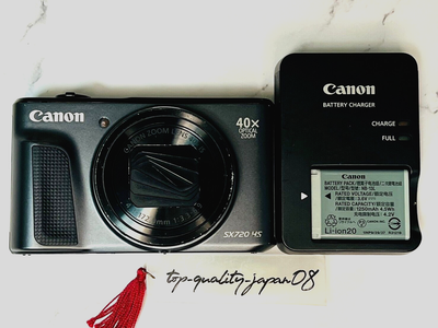 Digital Camera Canon PowerShot SX720 HS Black 20.3MP 40x Wi-Fi 