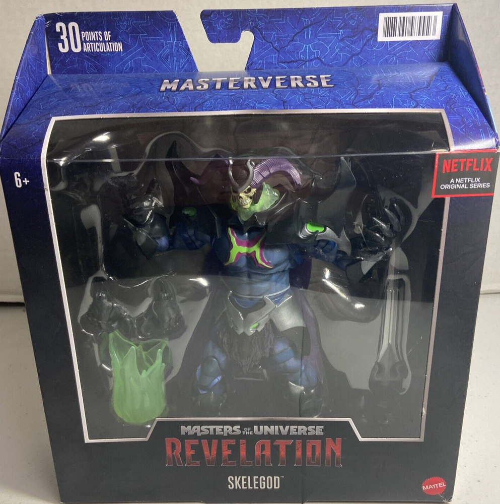 Mattel Netflix Masters of The Universe Revelation Skelegod  Lord Of  Destruction