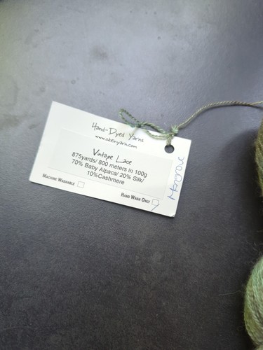 Singke Skein Vintage Lace By Skein 875 Yds Each 70/20/10 Alpaca/Silk/Cashmere - Picture 2 of 3
