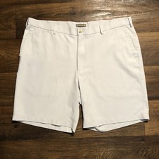 Men's Peter Millar Crown Sport Salem Golf Shorts Gray Size 40