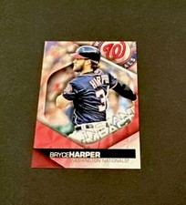2018 TOPPS SERIES 2 BRYCE HARPER INSTANT IMPACT RED BORDER SSP #’d 09/10!