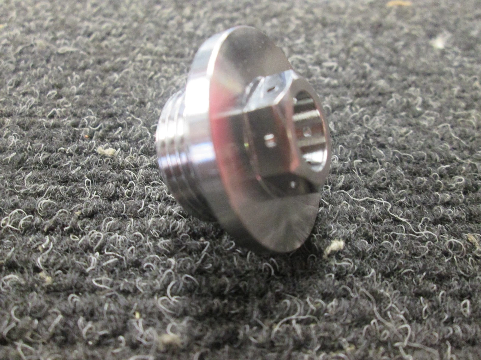 Honda CR125 1999 Docwob Super Light Titanium engine oil filler plug TI5013