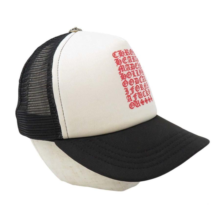 CHROME HEARTS キャップ OS (ONE SIZE) 53-60 CHROME HEARTS Triple Cross Patch Trucker Cap ONE SIZE（53-60