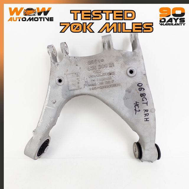 04-10 BENTLEY CONTINENTAL GT REAR RIGHT PASSENGER SIDE LOWER CONTROL ARM OEM
