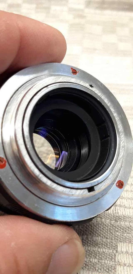 Montaje de lente ruso INDUSTAR-61 LD 55 mm f/2,8 M39 Foto 4 de 4