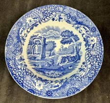 Spode Blue Italian Rim Fruit or Dessert Bowl