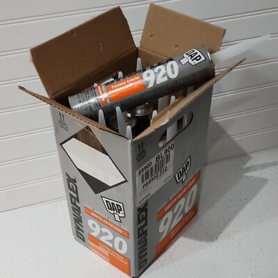 Lot 12x Tubes Dynaflex 920 Premium Exterior Elastomeric Sealant Dap BL900 Blue