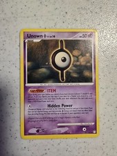 Unown, [I] 37/123 Mysterious Treasures Regular, Great Condition, Ungraded on eBay