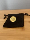 Vintage COCA-COLA Employee Award Lapel Pin Shiny Gold Tone Metal COKE By Ballou