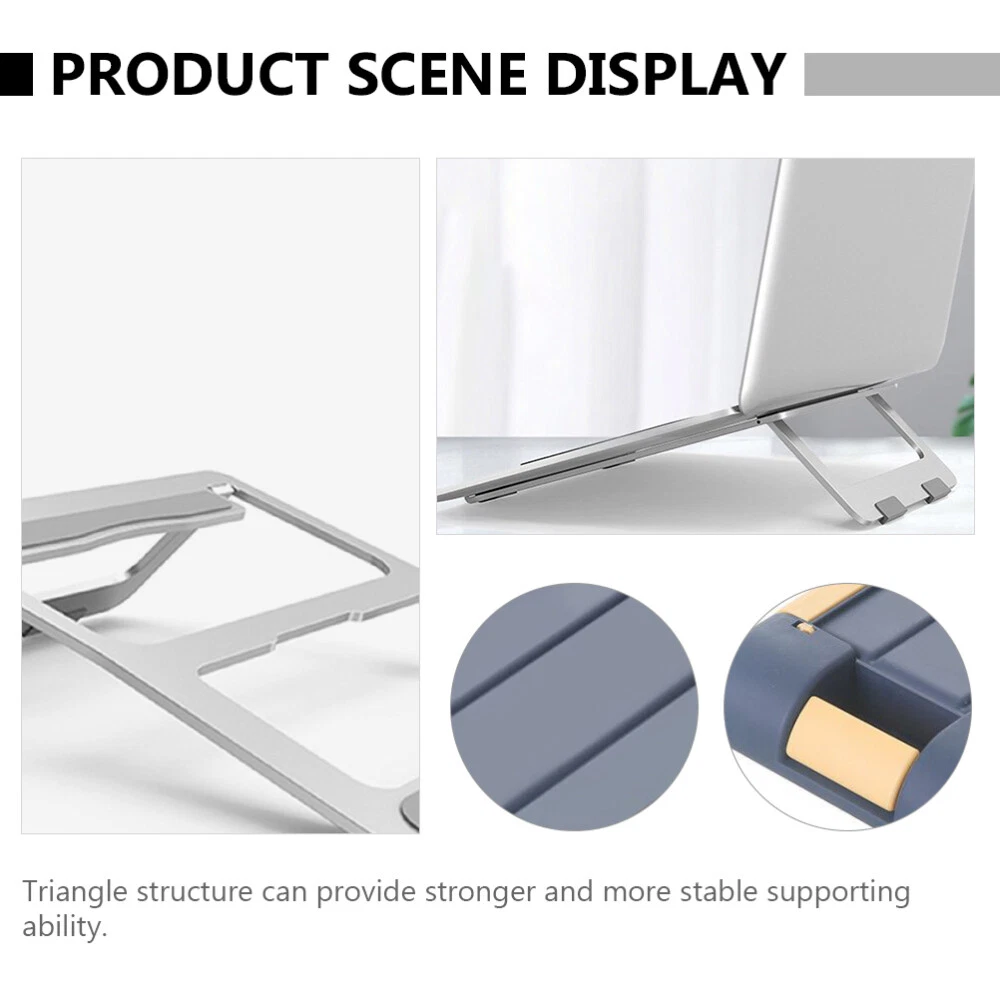 Laptop Stand Hollow Laptop Shelf Computer Tablet Stand Laptop Desk Stand