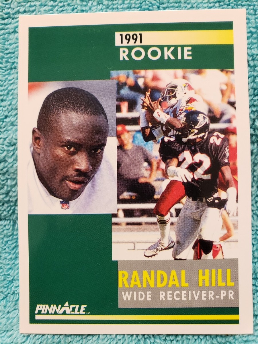 1991 PINNACLE RANDAL HILL ROOKIE #335 PHOENIX CARDINALS RC | eBay